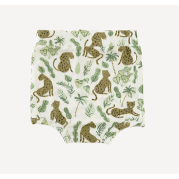 KATE QUINN Jungle Leopard Retro Bloomer 3-6M - Picture 1 of 2